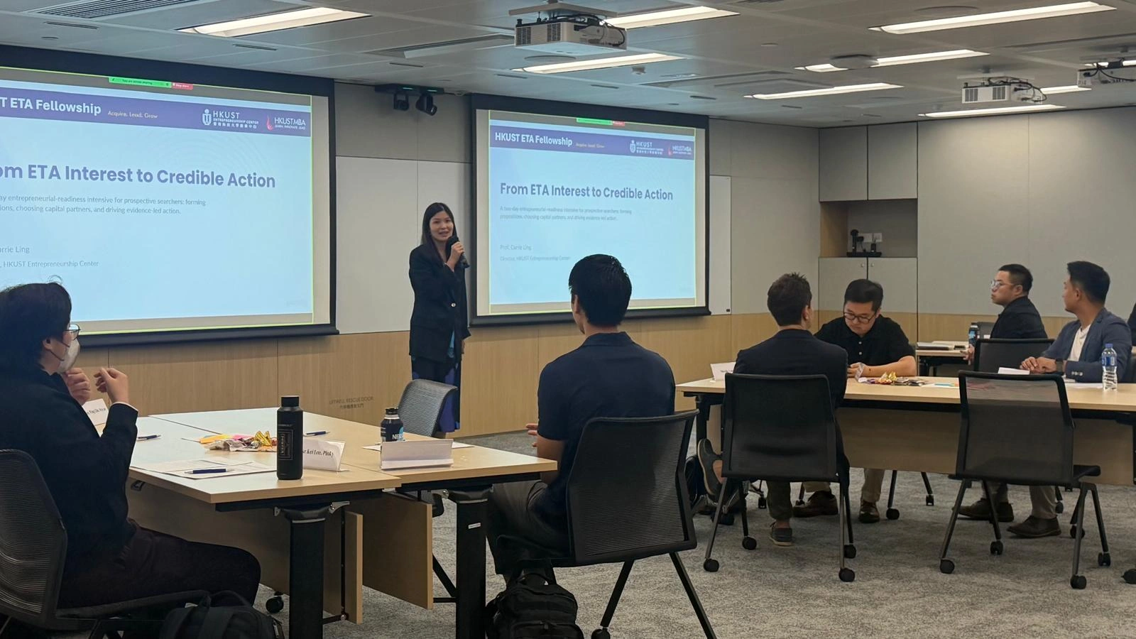 Participants at the inaugural HKUST ETA Fellowship intensive training in September 2026.
